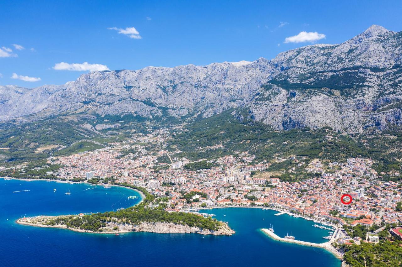 Apartment Lotte With Private Pool In The City Center! Makarska Zewnętrze zdjęcie