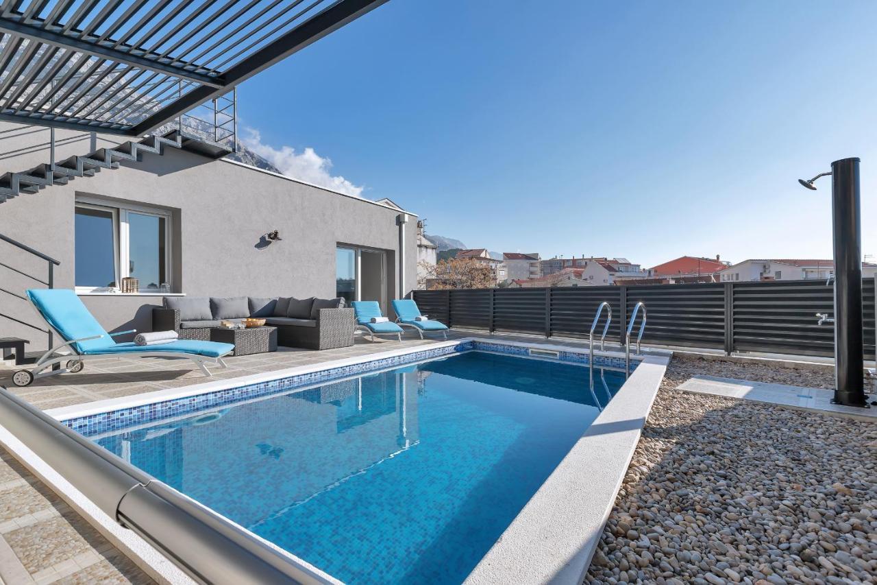 Apartment Lotte With Private Pool In The City Center! Makarska Zewnętrze zdjęcie